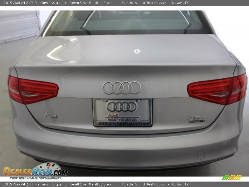 2015 Audi A4 2.0T Premium Plus quattro Florett Silver Metallic / Black Photo #8