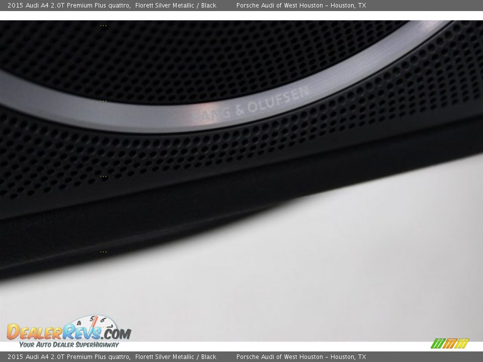 2015 Audi A4 2.0T Premium Plus quattro Florett Silver Metallic / Black Photo #15