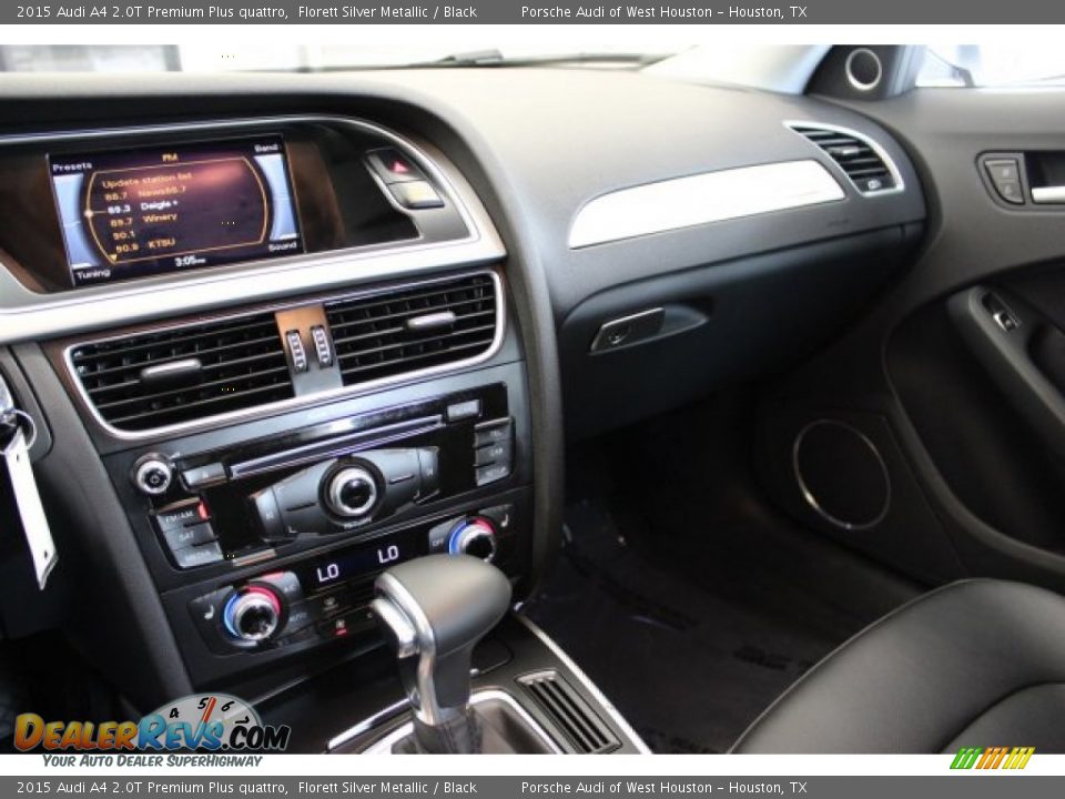2015 Audi A4 2.0T Premium Plus quattro Florett Silver Metallic / Black Photo #20