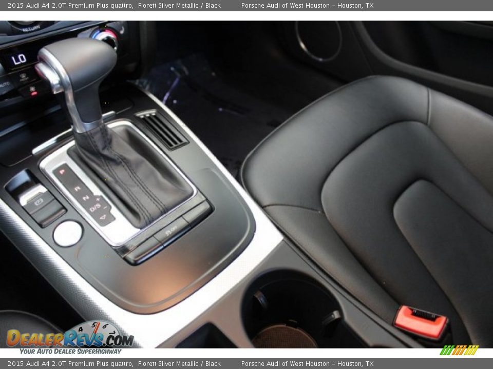 2015 Audi A4 2.0T Premium Plus quattro Florett Silver Metallic / Black Photo #21