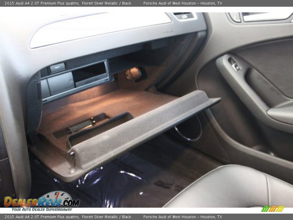 2015 Audi A4 2.0T Premium Plus quattro Florett Silver Metallic / Black Photo #26