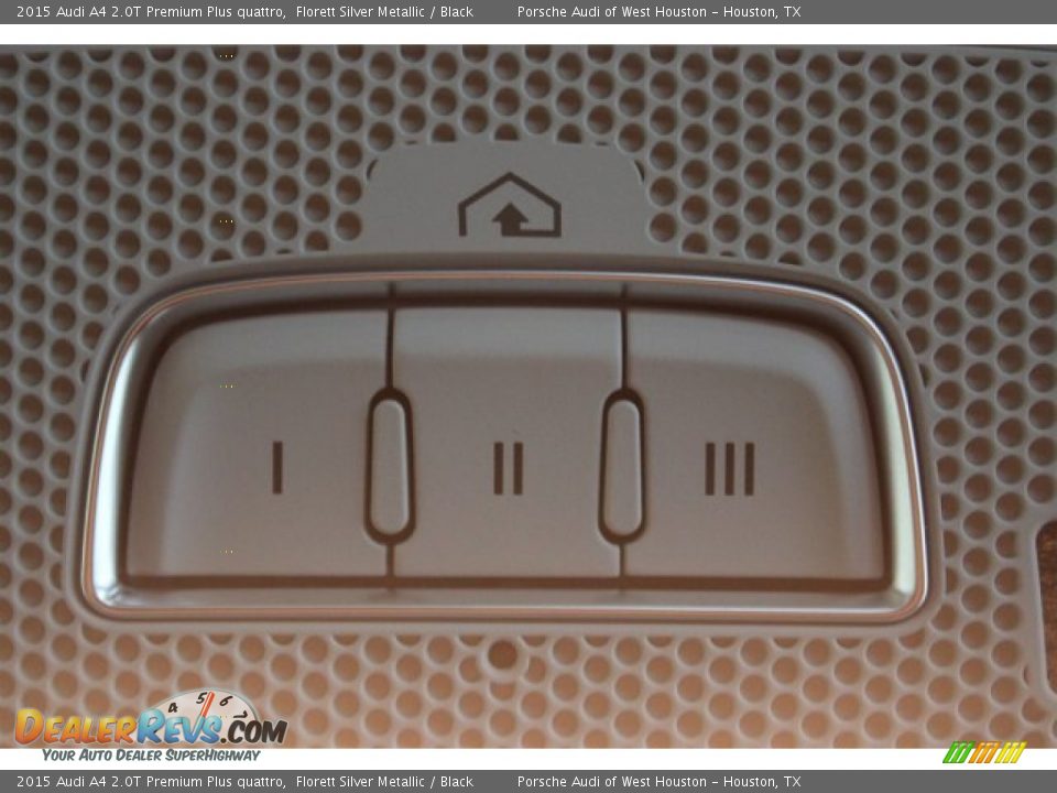 2015 Audi A4 2.0T Premium Plus quattro Florett Silver Metallic / Black Photo #27