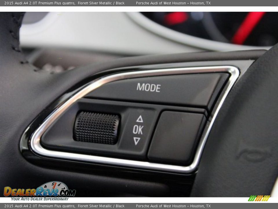 2015 Audi A4 2.0T Premium Plus quattro Florett Silver Metallic / Black Photo #28