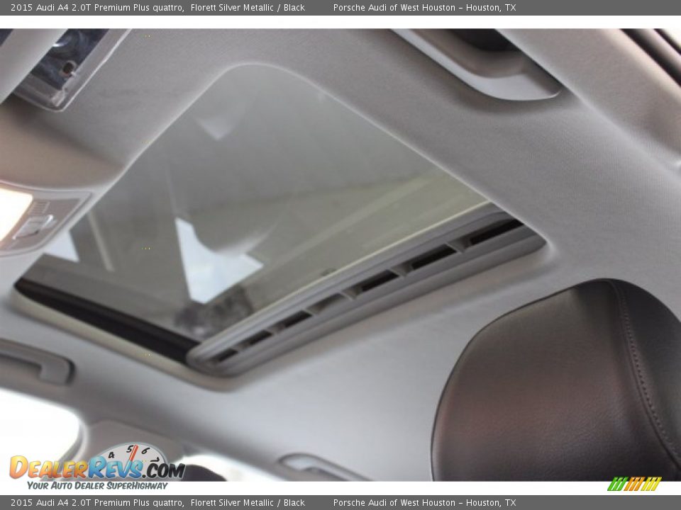 2015 Audi A4 2.0T Premium Plus quattro Florett Silver Metallic / Black Photo #31