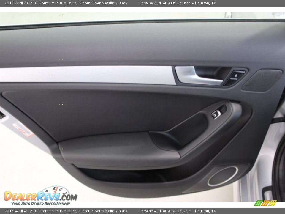 2015 Audi A4 2.0T Premium Plus quattro Florett Silver Metallic / Black Photo #32