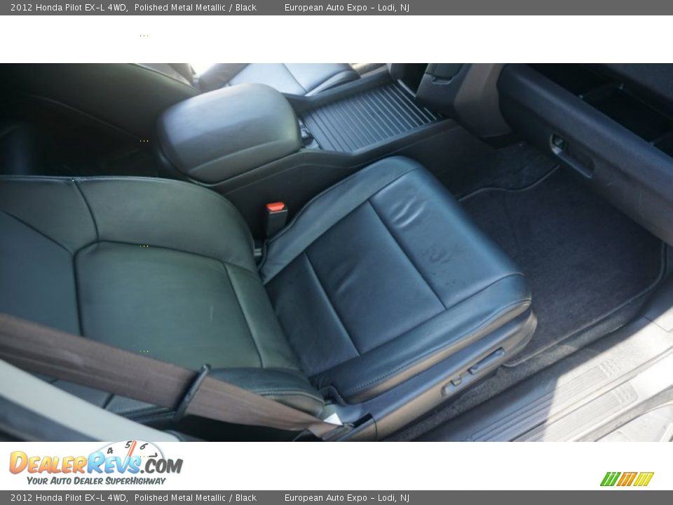 2012 Honda Pilot EX-L 4WD Polished Metal Metallic / Black Photo #7