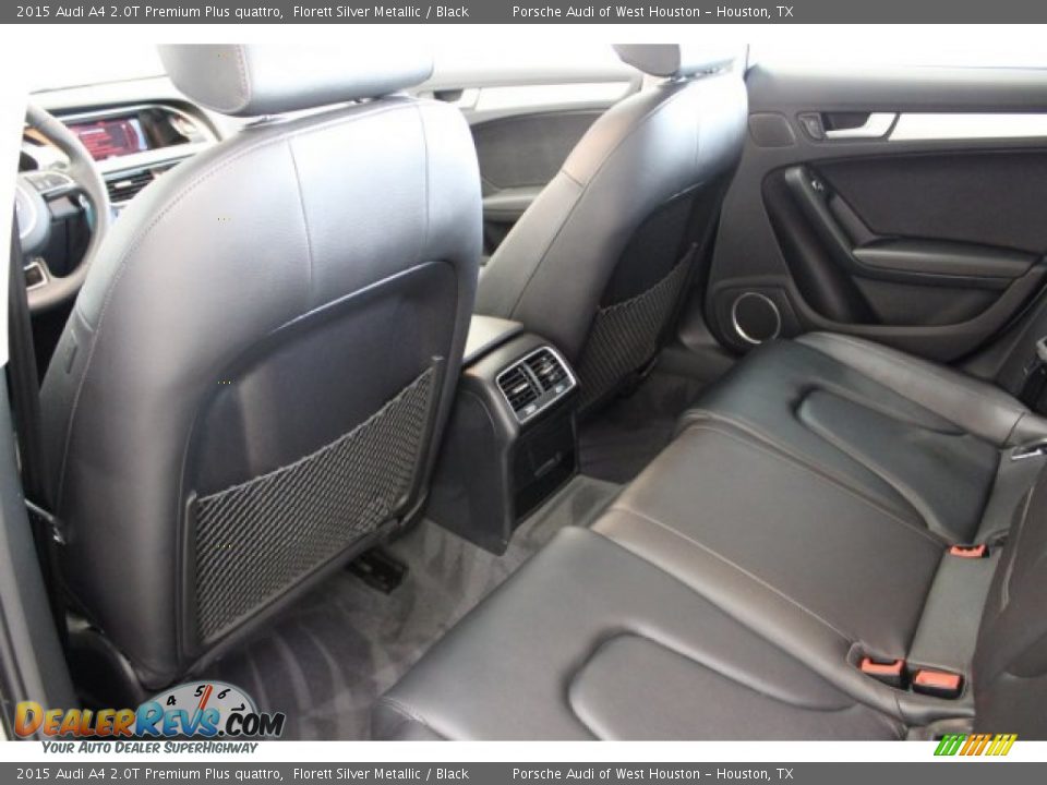 2015 Audi A4 2.0T Premium Plus quattro Florett Silver Metallic / Black Photo #33