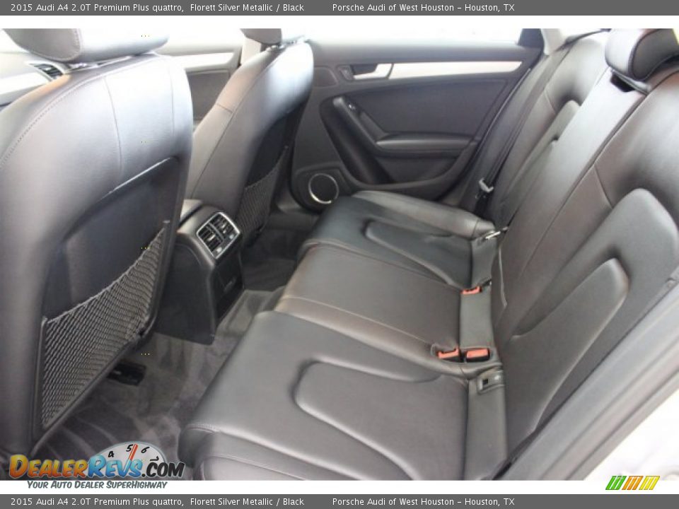 2015 Audi A4 2.0T Premium Plus quattro Florett Silver Metallic / Black Photo #34