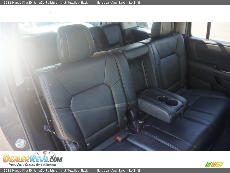2012 Honda Pilot EX-L 4WD Polished Metal Metallic / Black Photo #10