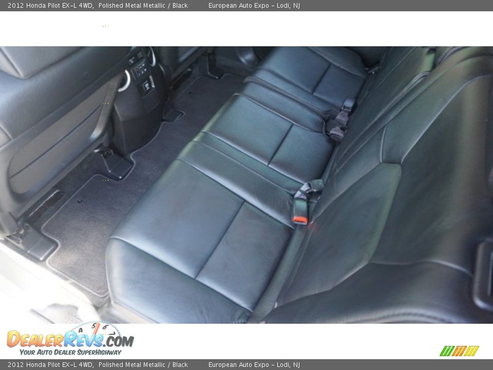 2012 Honda Pilot EX-L 4WD Polished Metal Metallic / Black Photo #11