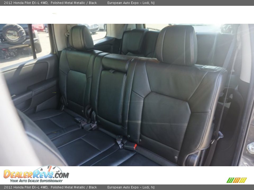 2012 Honda Pilot EX-L 4WD Polished Metal Metallic / Black Photo #12