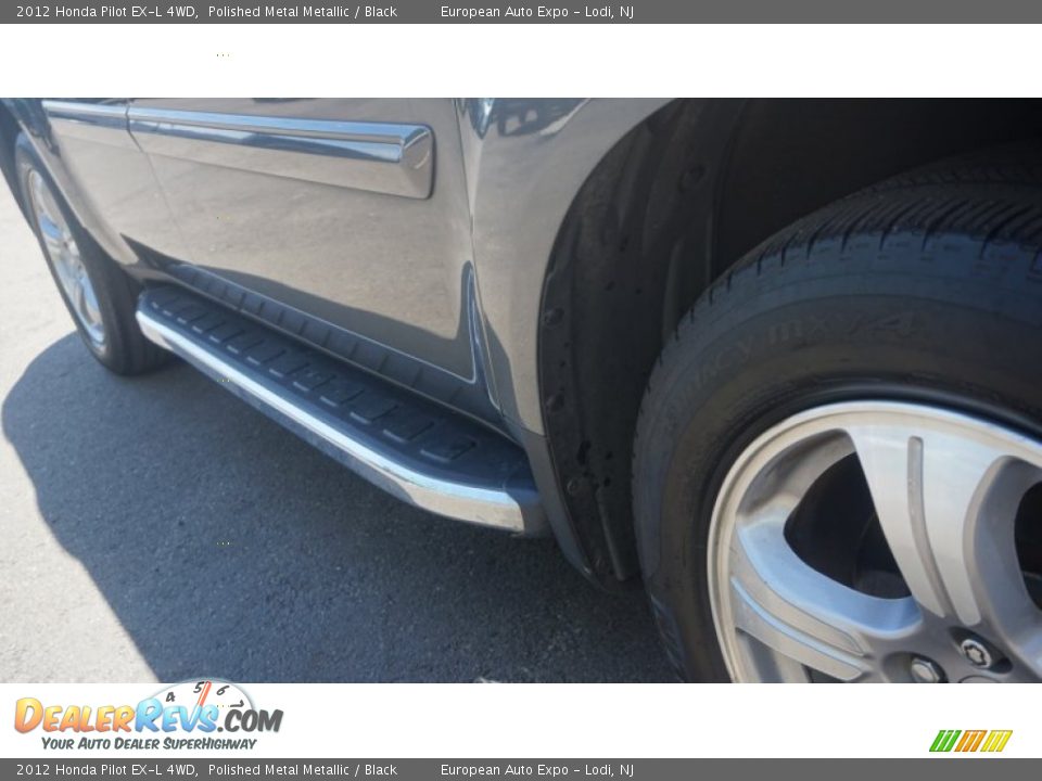 2012 Honda Pilot EX-L 4WD Polished Metal Metallic / Black Photo #20