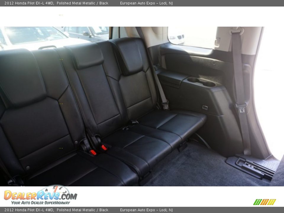 2012 Honda Pilot EX-L 4WD Polished Metal Metallic / Black Photo #22