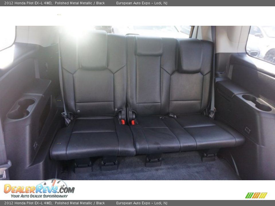 2012 Honda Pilot EX-L 4WD Polished Metal Metallic / Black Photo #23