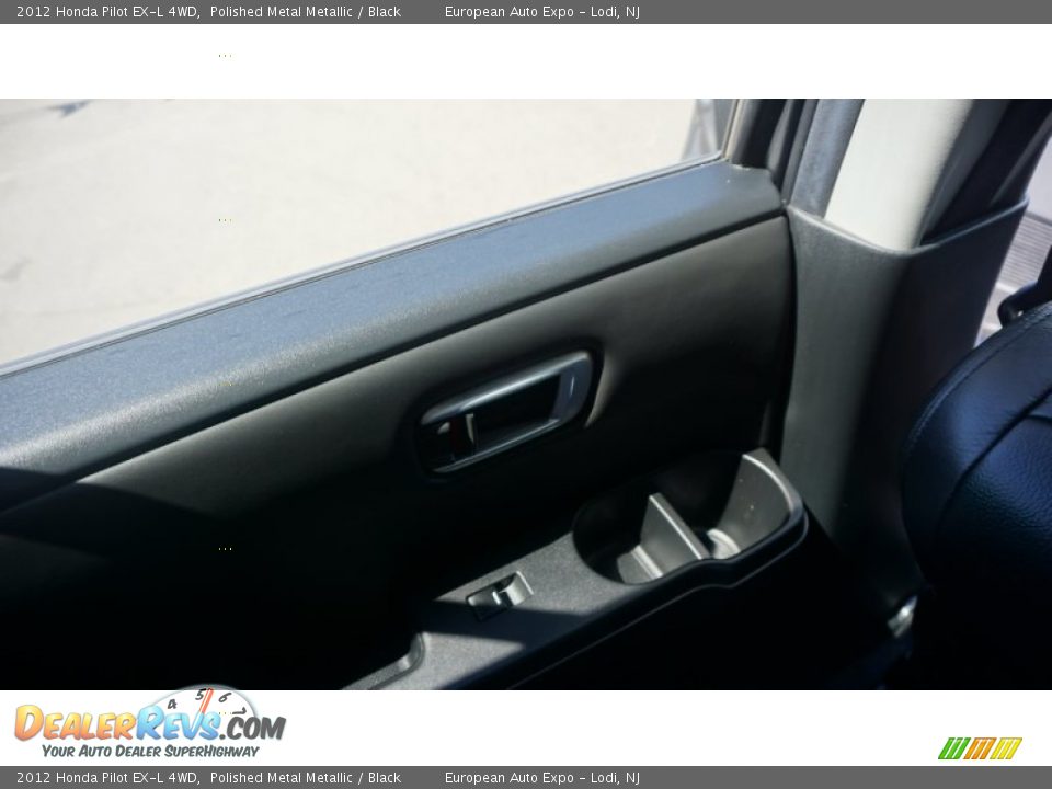 2012 Honda Pilot EX-L 4WD Polished Metal Metallic / Black Photo #26