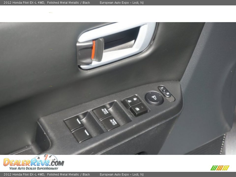 2012 Honda Pilot EX-L 4WD Polished Metal Metallic / Black Photo #28