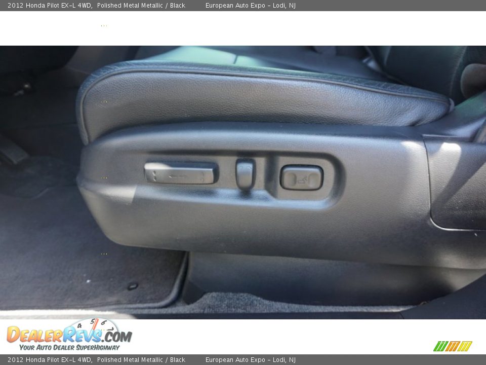 2012 Honda Pilot EX-L 4WD Polished Metal Metallic / Black Photo #30