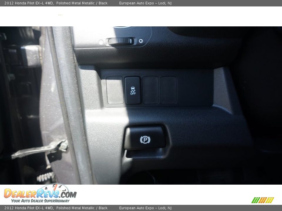 2012 Honda Pilot EX-L 4WD Polished Metal Metallic / Black Photo #31