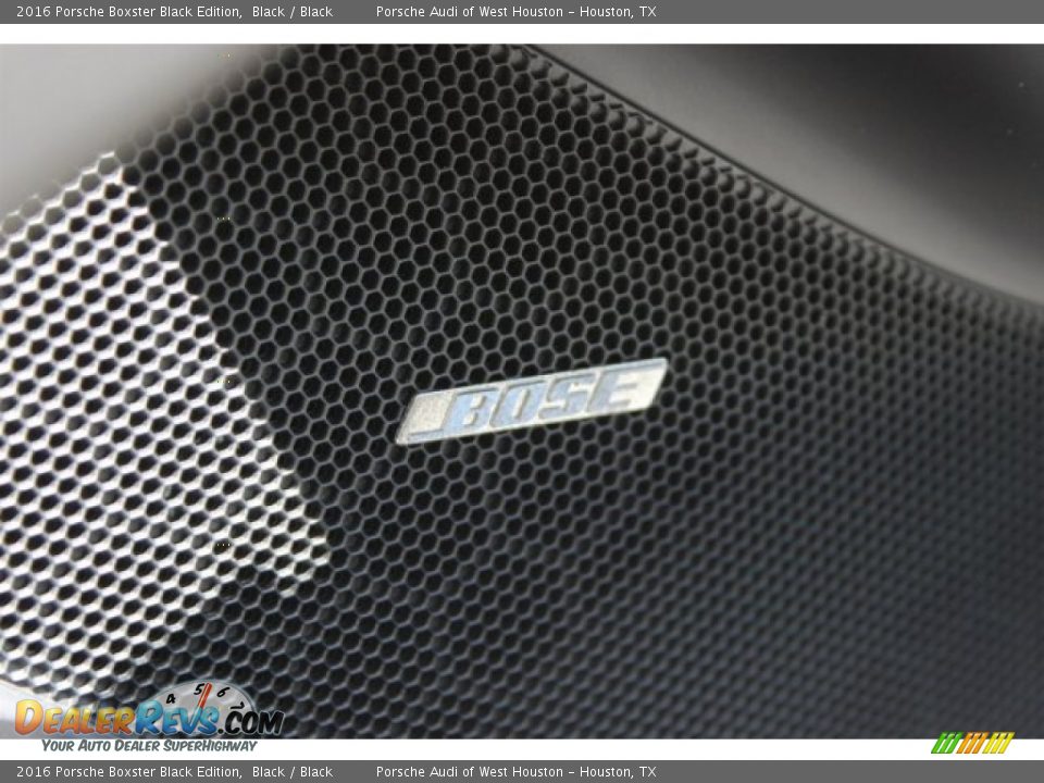 Audio System of 2016 Porsche Boxster Black Edition Photo #16