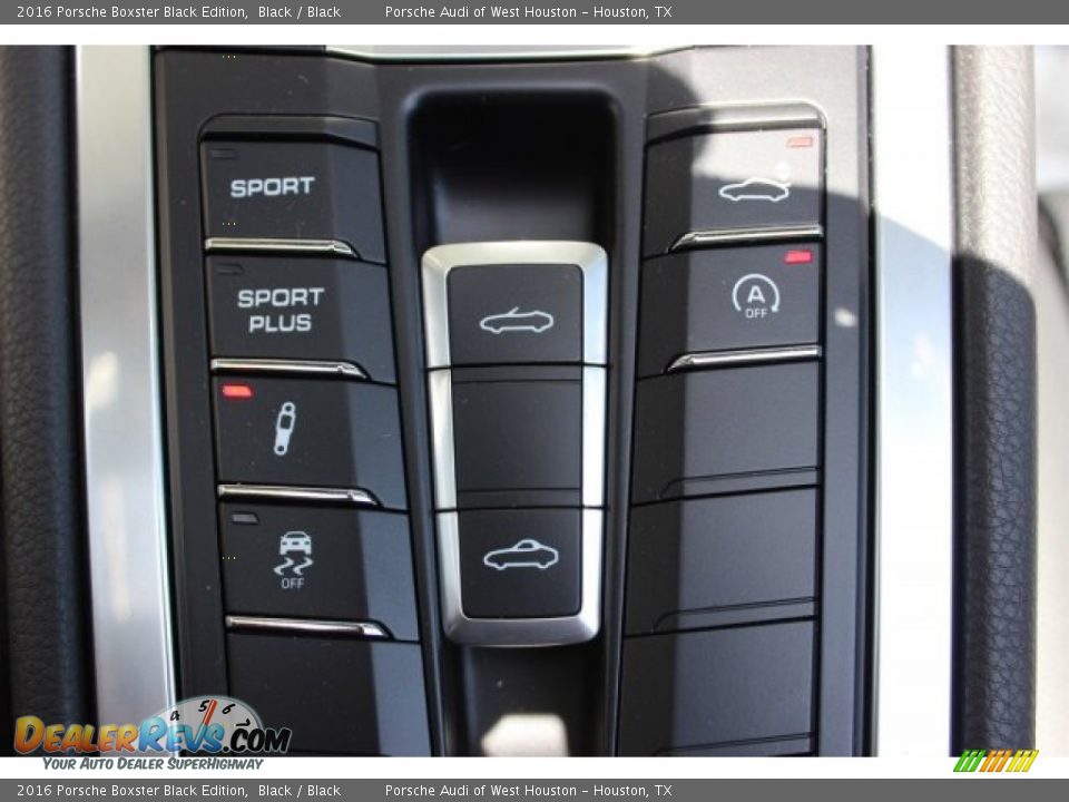 Controls of 2016 Porsche Boxster Black Edition Photo #24