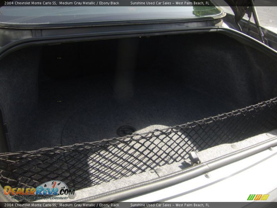 2004 Chevrolet Monte Carlo SS Medium Gray Metallic / Ebony Black Photo #10