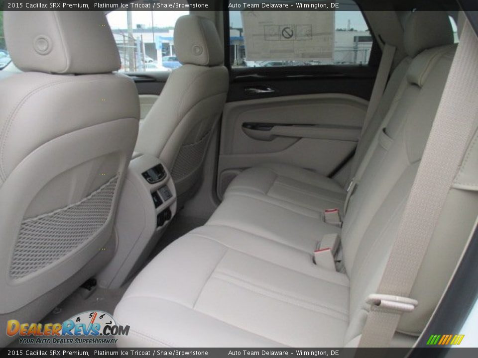 Rear Seat of 2015 Cadillac SRX Premium Photo #9