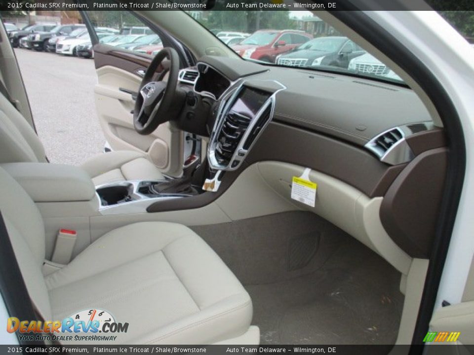 Shale/Brownstone Interior - 2015 Cadillac SRX Premium Photo #12