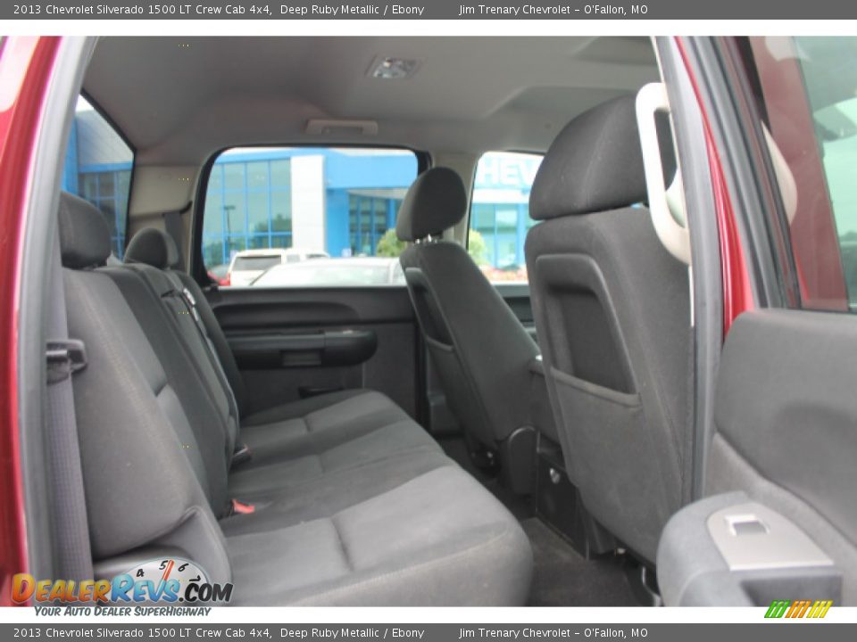 2013 Chevrolet Silverado 1500 LT Crew Cab 4x4 Deep Ruby Metallic / Ebony Photo #9