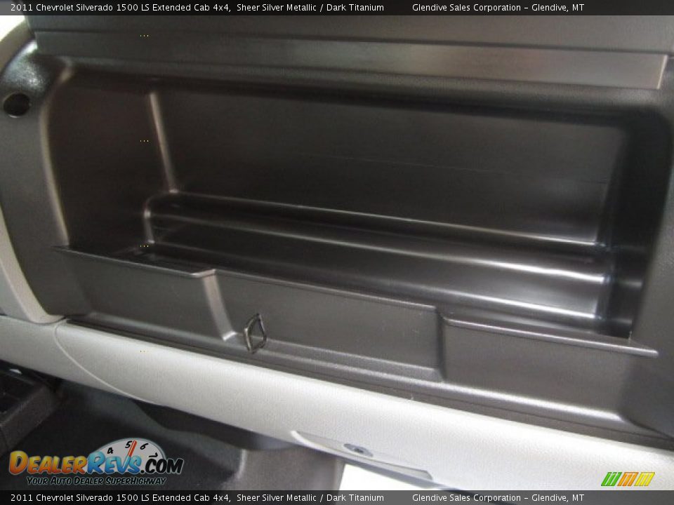 2011 Chevrolet Silverado 1500 LS Extended Cab 4x4 Sheer Silver Metallic / Dark Titanium Photo #24
