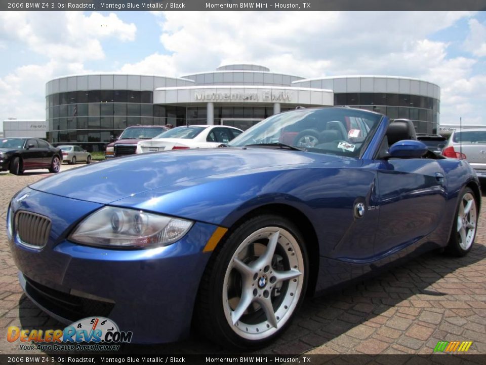 2006 BMW Z4 3.0si Roadster Montego Blue Metallic / Black Photo #1