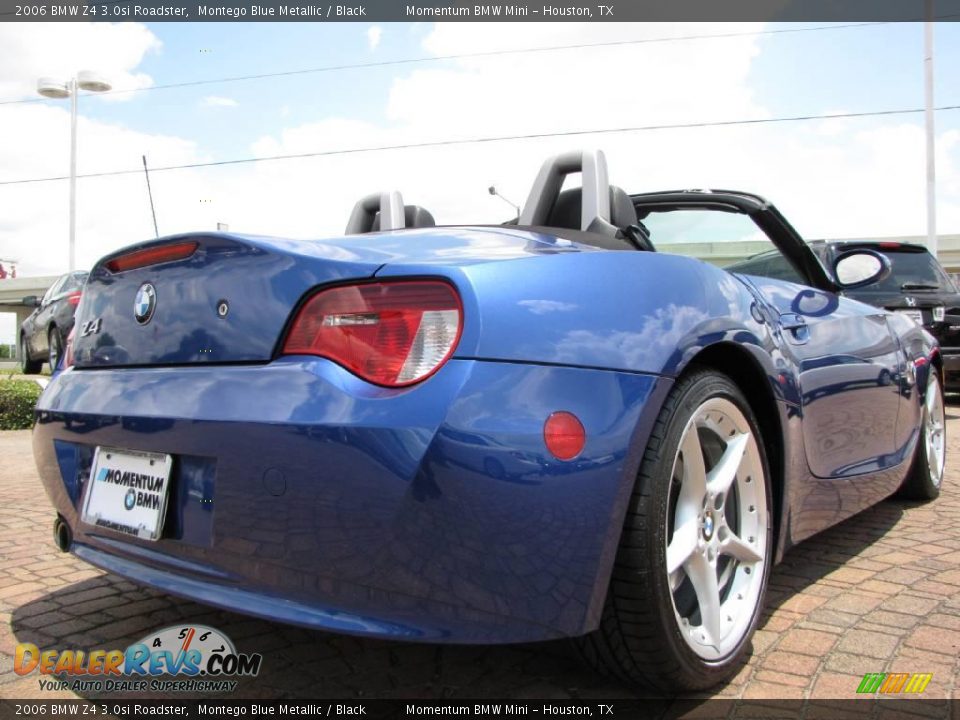 2006 BMW Z4 3.0si Roadster Montego Blue Metallic / Black Photo #5