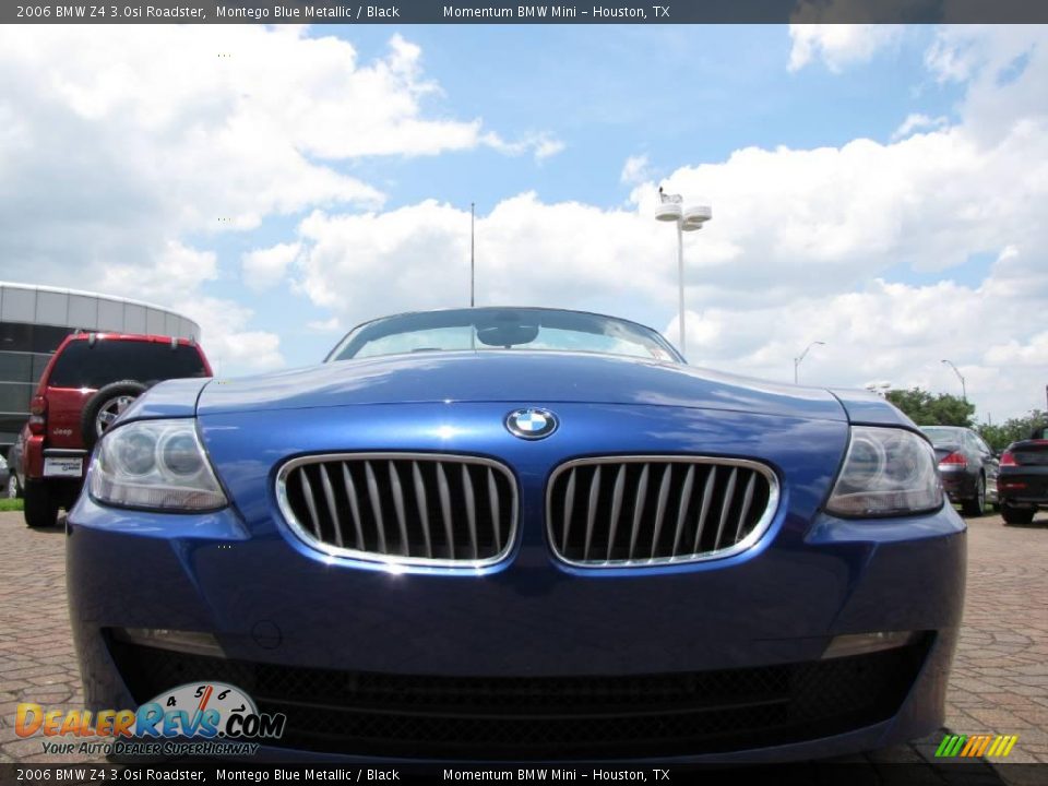 2006 BMW Z4 3.0si Roadster Montego Blue Metallic / Black Photo #8