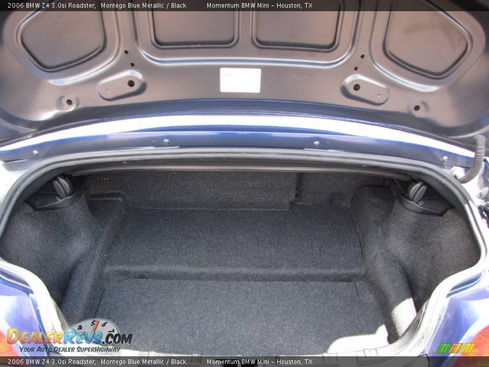 2006 BMW Z4 3.0si Roadster Montego Blue Metallic / Black Photo #20
