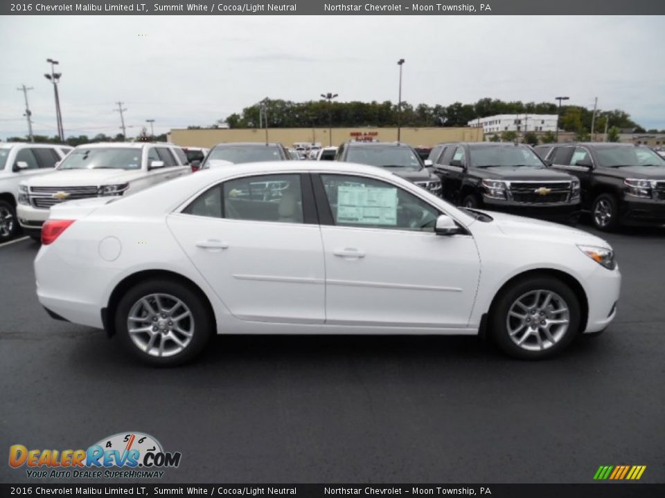 Summit White 2016 Chevrolet Malibu Limited LT Photo #2