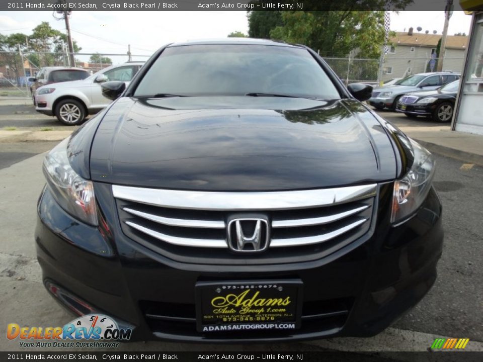 2011 Honda Accord EX Sedan Crystal Black Pearl / Black Photo #2