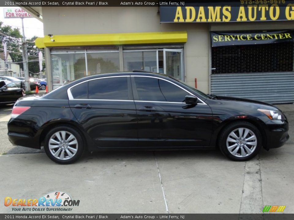 2011 Honda Accord EX Sedan Crystal Black Pearl / Black Photo #4