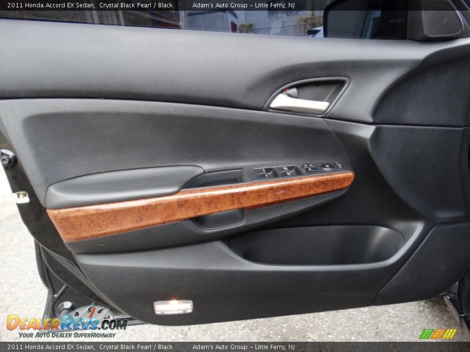 2011 Honda Accord EX Sedan Crystal Black Pearl / Black Photo #9