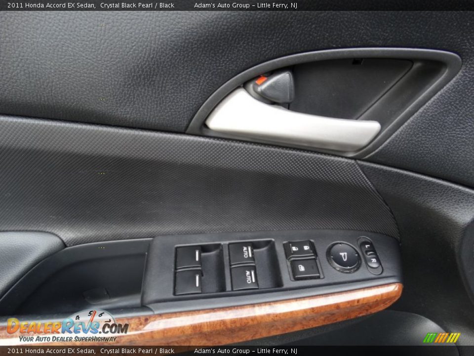 2011 Honda Accord EX Sedan Crystal Black Pearl / Black Photo #10