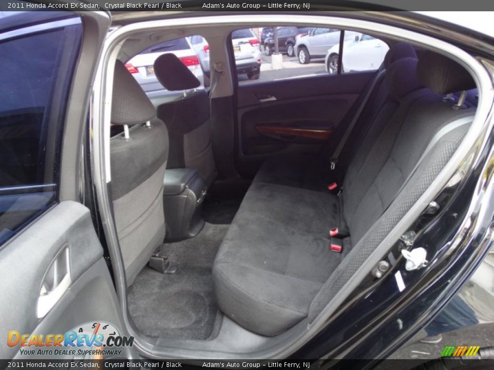 2011 Honda Accord EX Sedan Crystal Black Pearl / Black Photo #13