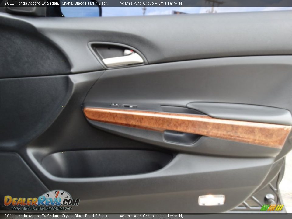 2011 Honda Accord EX Sedan Crystal Black Pearl / Black Photo #14