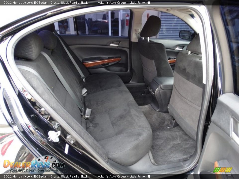 2011 Honda Accord EX Sedan Crystal Black Pearl / Black Photo #17