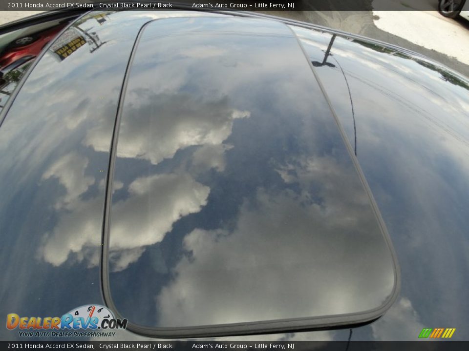 2011 Honda Accord EX Sedan Crystal Black Pearl / Black Photo #22