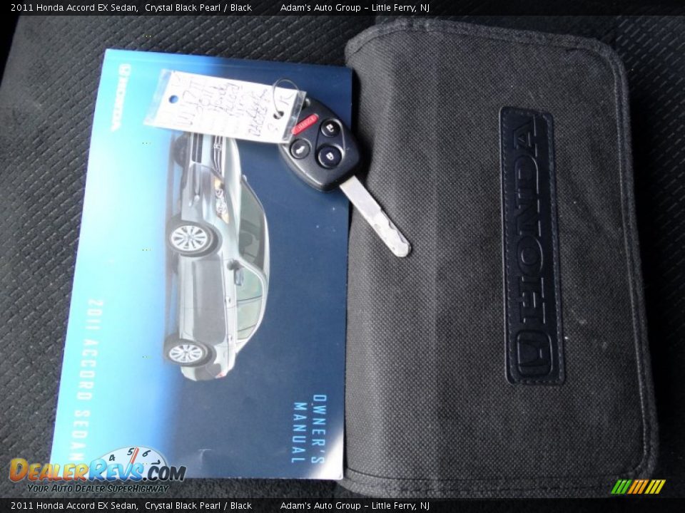 2011 Honda Accord EX Sedan Crystal Black Pearl / Black Photo #24