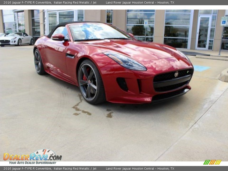 2016 Jaguar F-TYPE R Convertible Italian Racing Red Metallic / Jet Photo #1