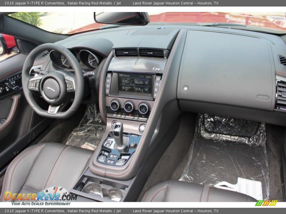 Jet Interior - 2016 Jaguar F-TYPE R Convertible Photo #3