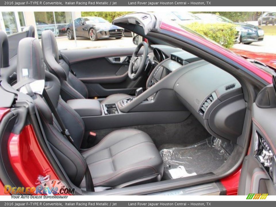 Front Seat of 2016 Jaguar F-TYPE R Convertible Photo #4