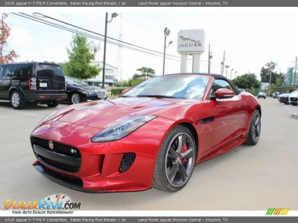 Front 3/4 View of 2016 Jaguar F-TYPE R Convertible Photo #6