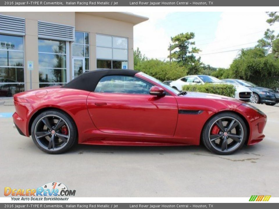 2016 Jaguar F-TYPE R Convertible Italian Racing Red Metallic / Jet Photo #11