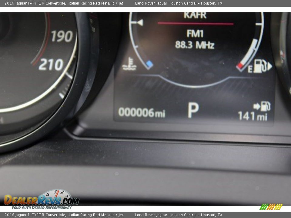 2016 Jaguar F-TYPE R Convertible Italian Racing Red Metallic / Jet Photo #19