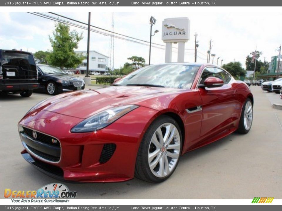 Front 3/4 View of 2016 Jaguar F-TYPE S AWD Coupe Photo #6